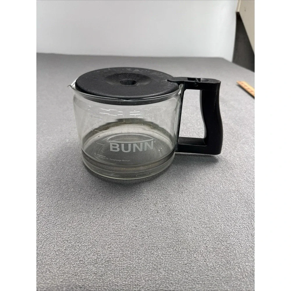 Bunn Coffee Maker 10 Cup Black Carafe Replacement Decanter Pot Glass and Lid